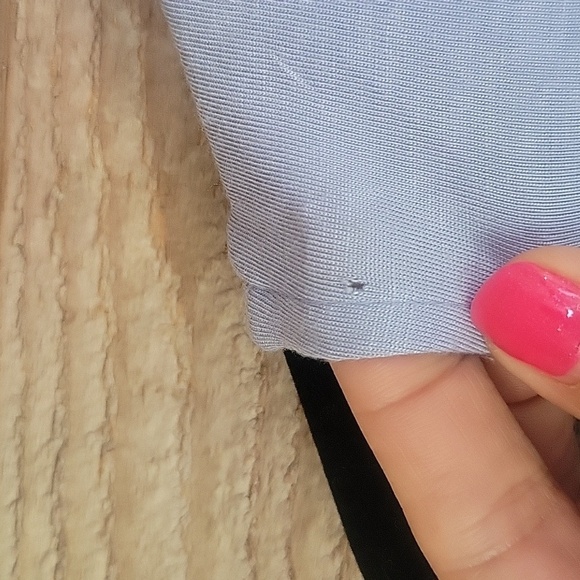 Ann Taylor Factory XSmall Light Blue Layered Tank - Picture 6 of 6